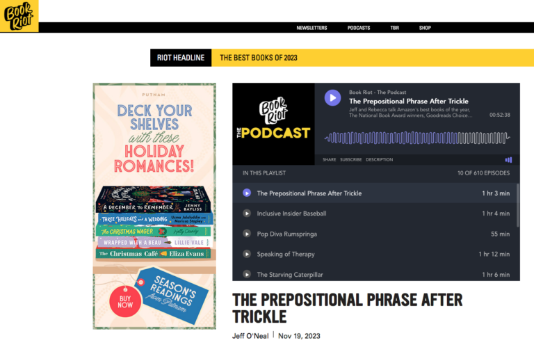 Information Newborn Highlighted on The Reserve Riot Podcast — SUSANNAH BRESLIN